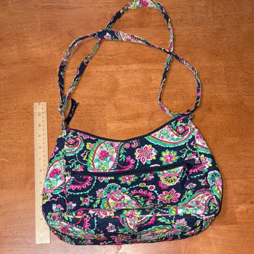 Vera Bradley Floral Patterned Shoulder Bag in “Petal Paisley” print